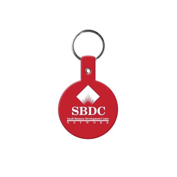 Red color option for Round Flexible Key Tag