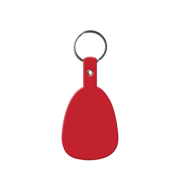 Red color option for Key Fob Flexible Key Tag