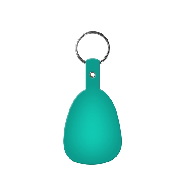Translucent Aqua color option for Key Fob Flexible Key Tag