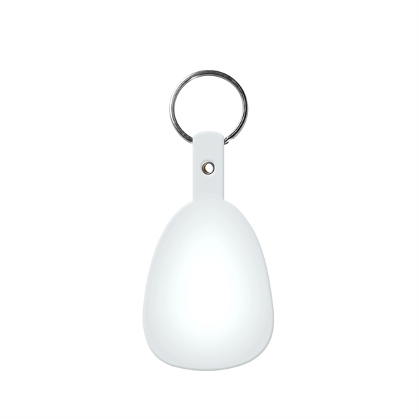 Translucent Frost color option for Key Fob Flexible Key Tag