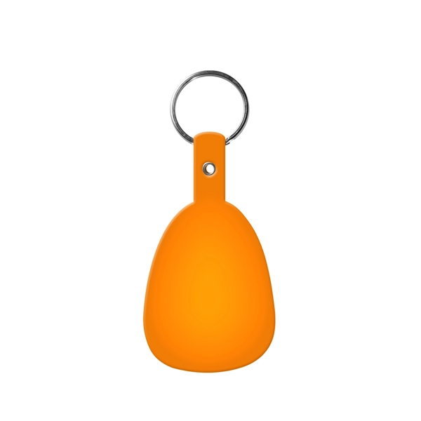 Translucent Orange color option for Key Fob Flexible Key Tag