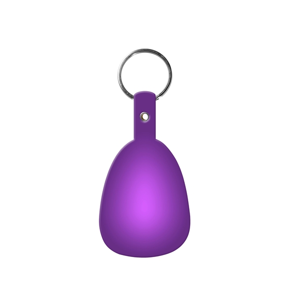 Translucent Purple color option for Key Fob Flexible Key Tag