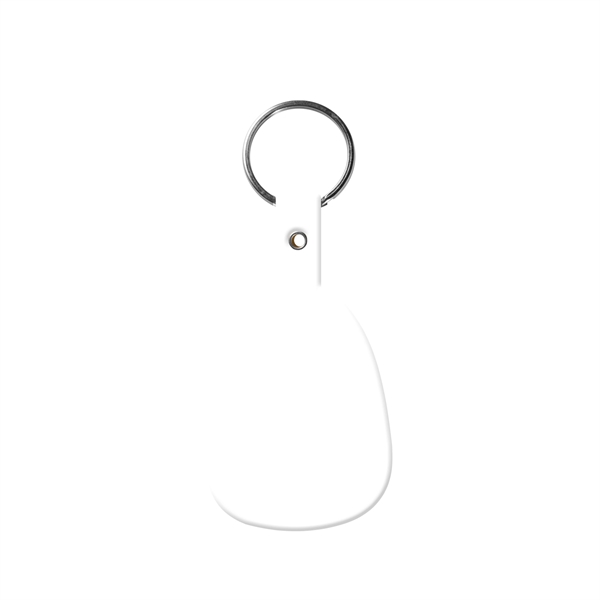 White color option for Key Fob Flexible Key Tag