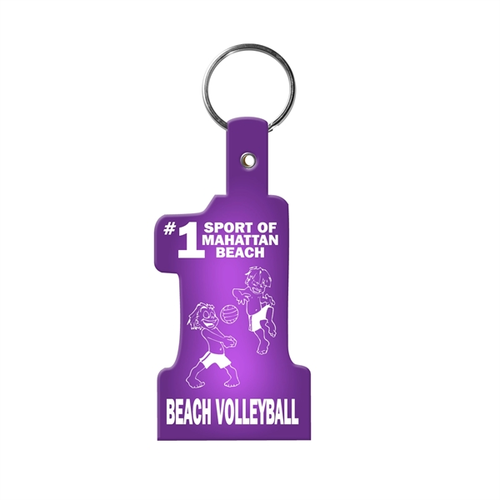 Main photo of #1 Shape Flexible Key Fob Key Tag