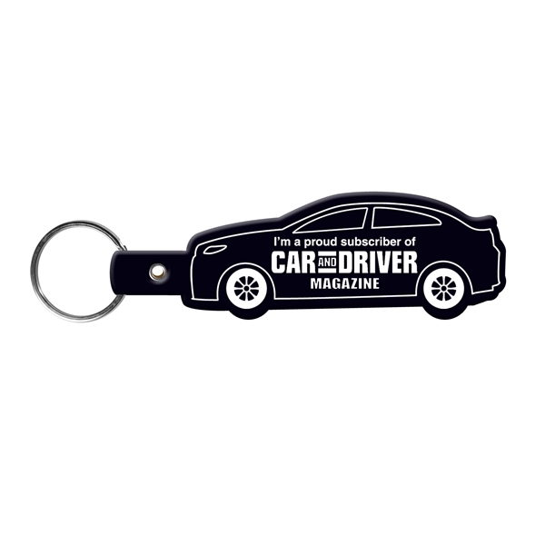 Black color option for Car Shape Key Tag Keyring