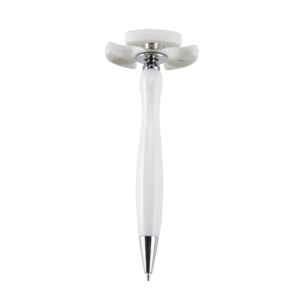 White color option for Salinas Fidget Spinner Pen