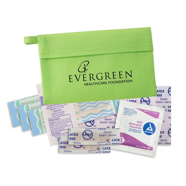 Lime color option for Non Woven First Aid Kit