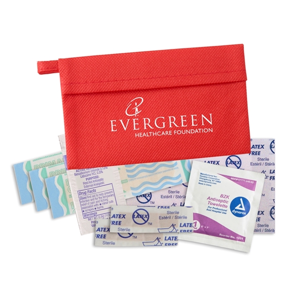 Red color option for Non Woven First Aid Kit