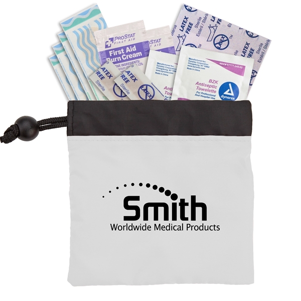 White color option for Cinch Up Mini First Aid Kit