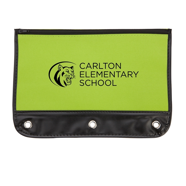 Lime color option for Varsity School Pouch