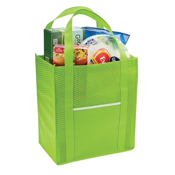 Lime color option for Reusable Grocery Tote