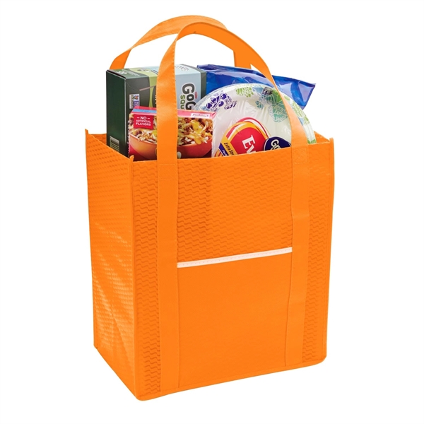 Orange color option for Reusable Grocery Tote