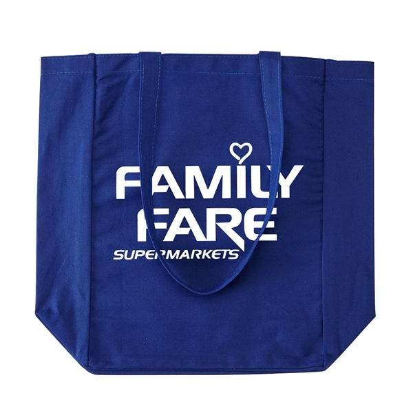 Royal Blue color option for 10 Oz. Cotton Canvas Tote