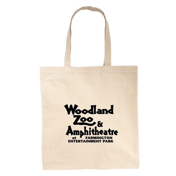 Natural color option for 6 Oz. Cotton Tote