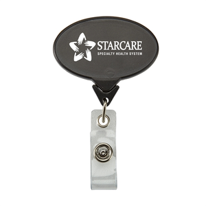 Photo of Oval Shaped Retractable Badge Reel