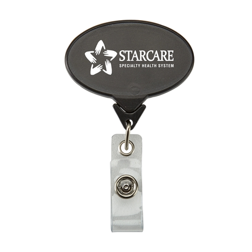 Main photo of Oval Shaped Retractable Badge Reel