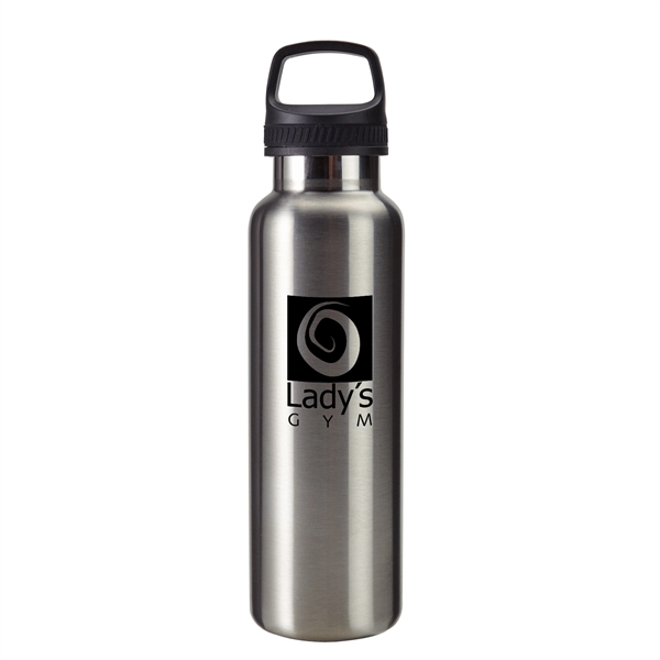 Stainless Steel color option for 20 Oz. Insulated Stainless Steel Water Bottle