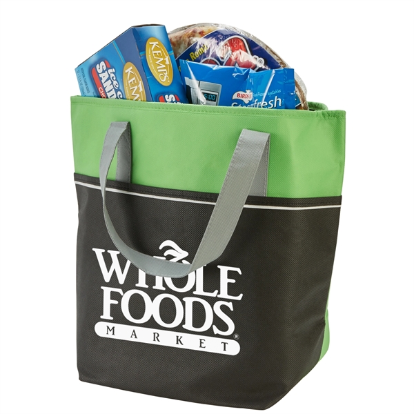 Lime color option for Non Woven Insulated Cooler Bag