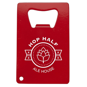 Photo of Stainless Steel Credit Card Bottle Opener