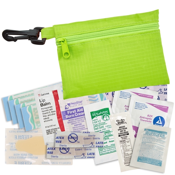 Lime color option for Deluxe First Aid Event Kit
