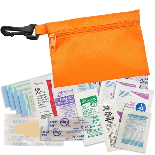 Orange color option for Deluxe First Aid Event Kit