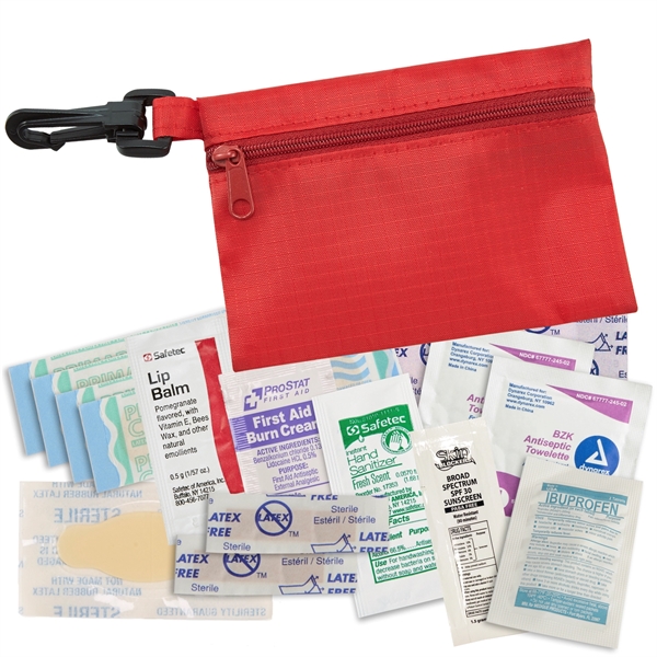 Red color option for Deluxe First Aid Event Kit