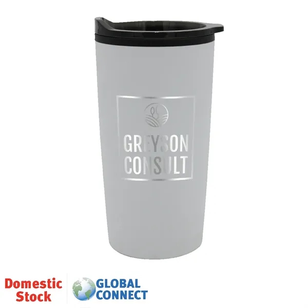 White color option for Halcyon 20 Oz. Niagara Tumbler With Stainless Straw/Flip Top
