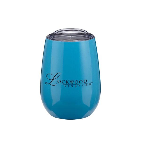 Sky Blue color option for Stemless Wine Tumbler