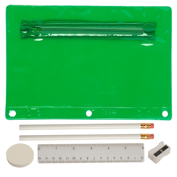 Translucent Green color option for Translucent Deluxe School Kit   Blank Contents