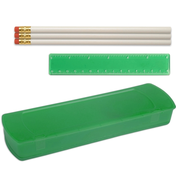 Translucent Green color option for Usa Back School Kit   Blank Contents