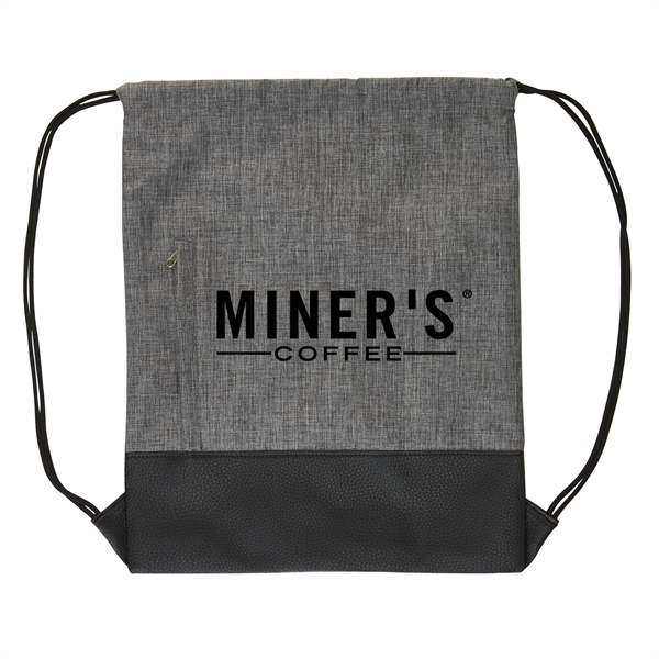 Gray color option for Heathered Drawstring Backpack