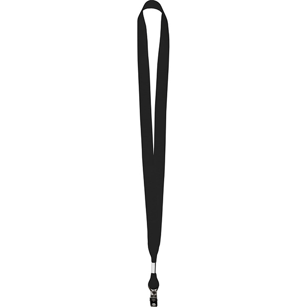 Black color option for 5 And 8" Fields Super Value Lanyard