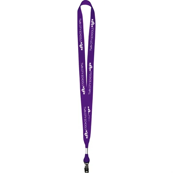 Purple 2597 color option for 5 And 8" Fields Super Value Lanyard