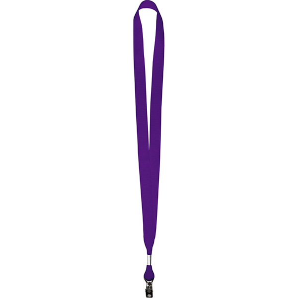 Purple color option for 5 And 8" Fields Super Value Lanyard