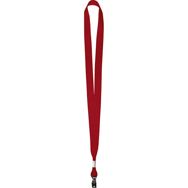Red color option for 5 And 8" Fields Super Value Lanyard