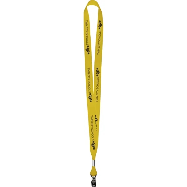 Yellow 108 color option for 5 And 8" Fields Super Value Lanyard