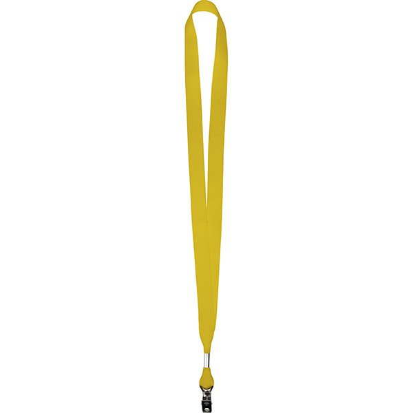 Yellow color option for 5 And 8" Fields Super Value Lanyard