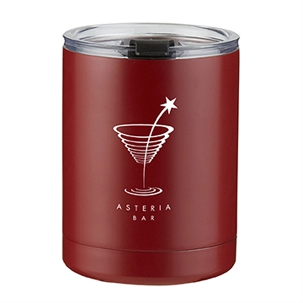 Brick Red color option for 10 Oz. Low Ball Insulated Tumbler