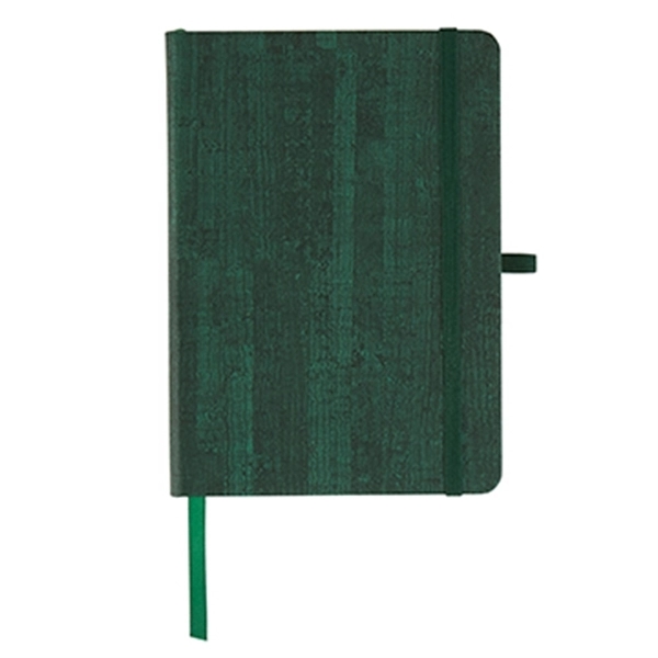 Green color option for 5" X 7" Woodgrain Journal Notebook