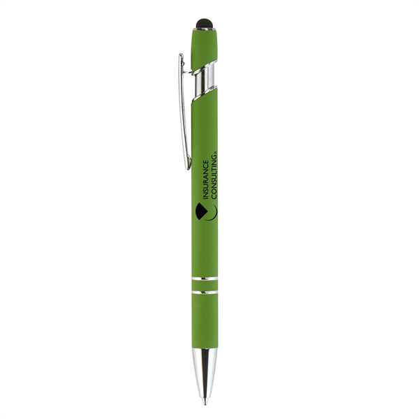 Lime color option for Granada Velvet Touch Aluminum Stylus Pen