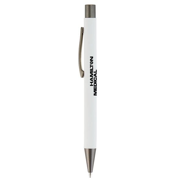 White color option for Sorrento Velvet Touch Aluminum Pen