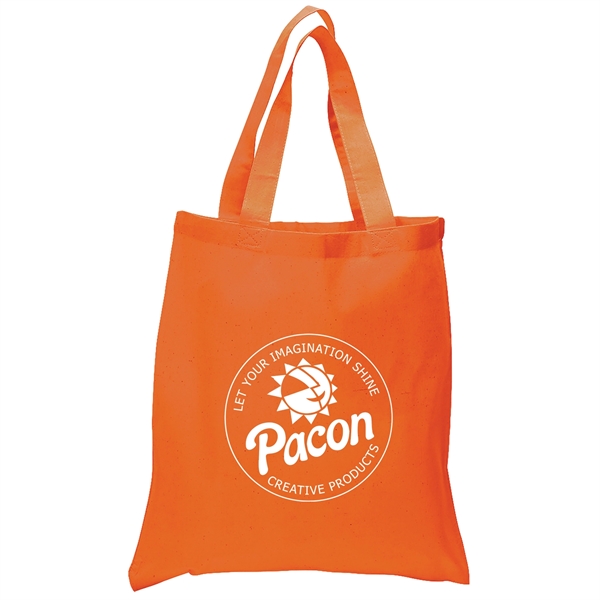 Orange color option for 5.5 Oz. Cotton Tote