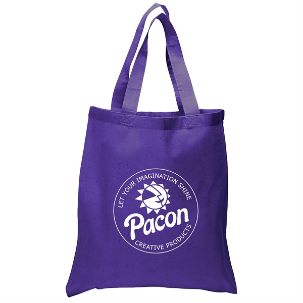 Purple color option for 5.5 Oz. Cotton Tote