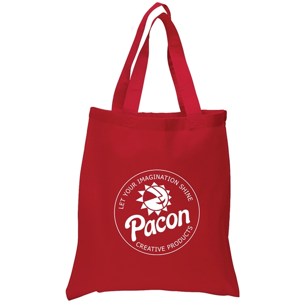 Red color option for 5.5 Oz. Cotton Tote