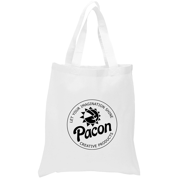 White color option for 5.5 Oz. Cotton Tote