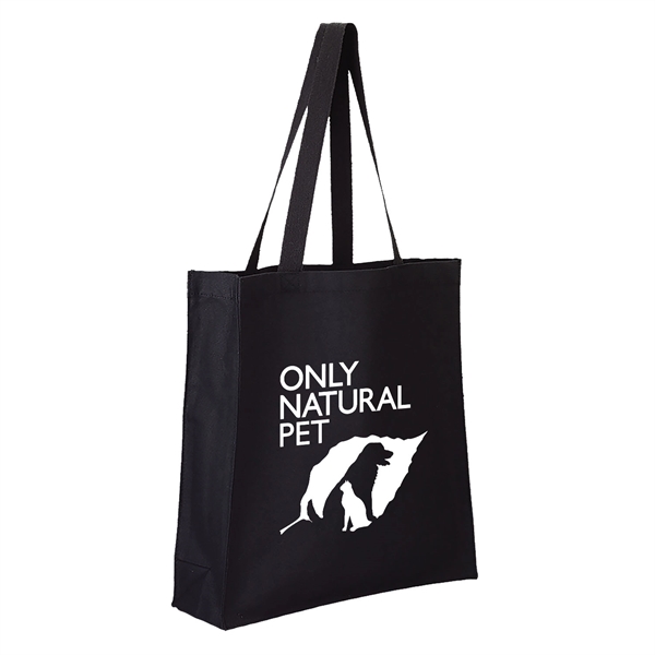 Black color option for 11.5 Oz. Cotton Canvas Grocery Tote
