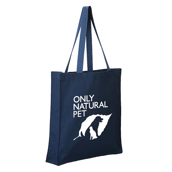 Navy Blue color option for 11.5 Oz. Cotton Canvas Grocery Tote