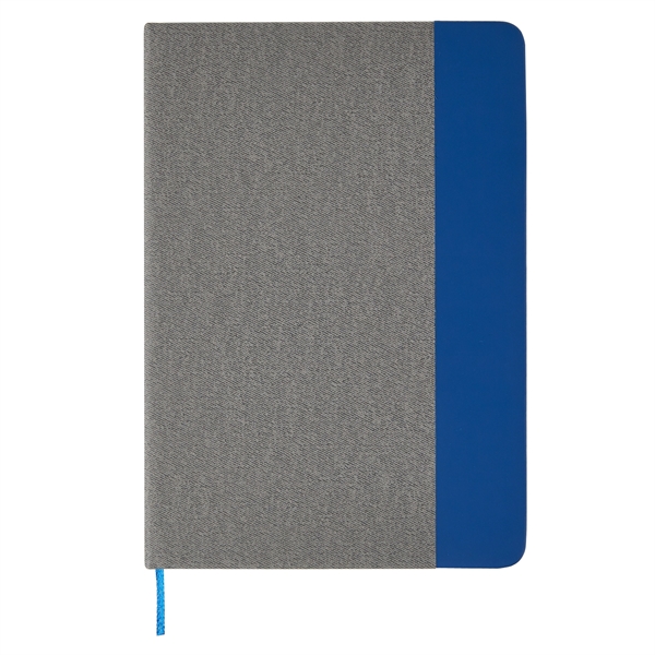 Blue color option for 6" X 8" Heathered Journal