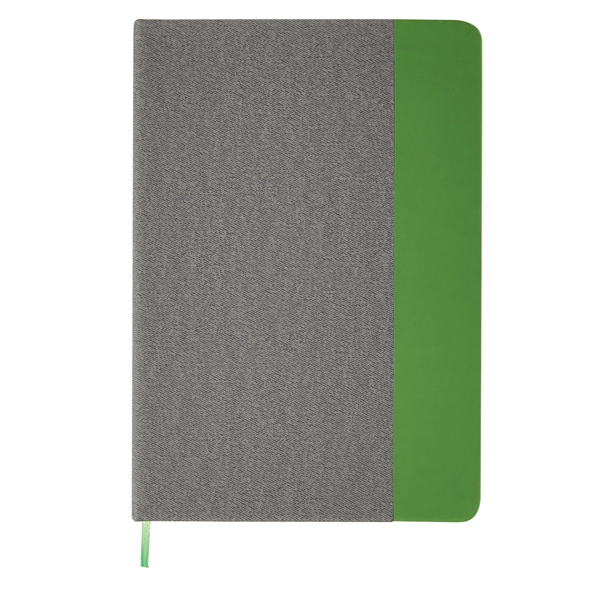 Green color option for 6" X 8" Heathered Journal