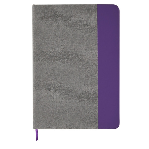 Purple color option for 6" X 8" Heathered Journal